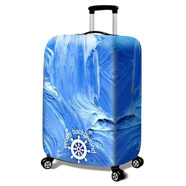 Thick Travel Luggage Protective Covers in various prints - Lifestyle Travel Trading - 