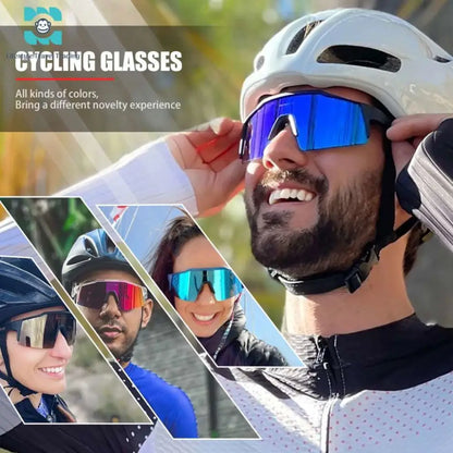 UV400 Cycling Sunglasses - Sport Eyewear for Men - Lifestyle Travel Trading - 