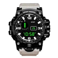 Men’s Military Digital Watch – Sports Multifunction Design - Lifestyle Travel Trading