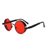 Retro Round Metal Sunglasses – Steampunk‑Style Shades - Lifestyle Travel Trading
