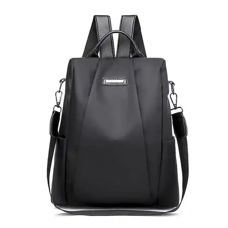New women's fashionable multifunctional backpack solid color backpack detachable casual portable shoulder strap Dropified