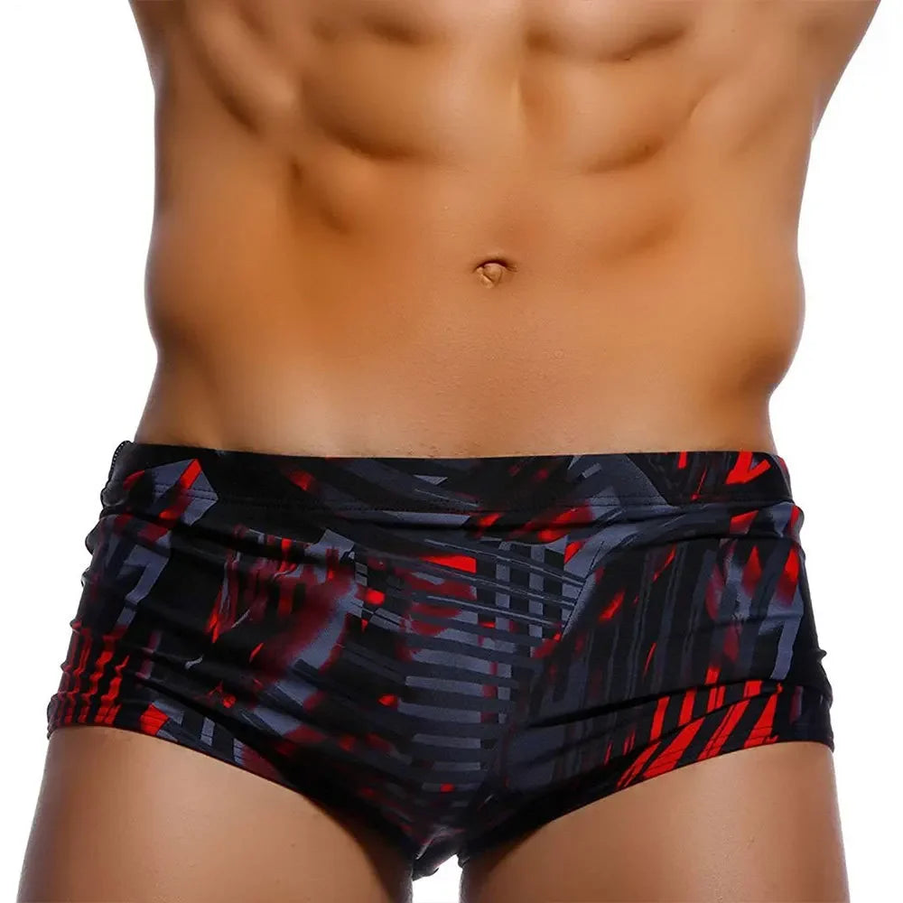 Graffiti Style Swim Trunks | Men's Quick‑Dry Beach Shorts