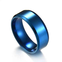 Personalized Stainless Steel Engrave Titanium Ring Customized Name Date Texts Signature Handwriting Men Women Unisex Ring Gift - Lifestyle Travel Trading