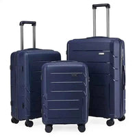 3‑Piece Luggage Set – Trolley Suitcases with TSA Lock & Swivel Wheels - Lifestyle Travel Trading