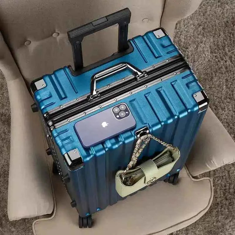 Aluminium Frame Suitcase – Hard‑Shell Luggage with Secure Lock - Lifestyle Travel Trading