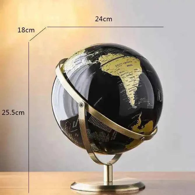 World Globes | Retro Modern Desk Globe for Ultimate Décor