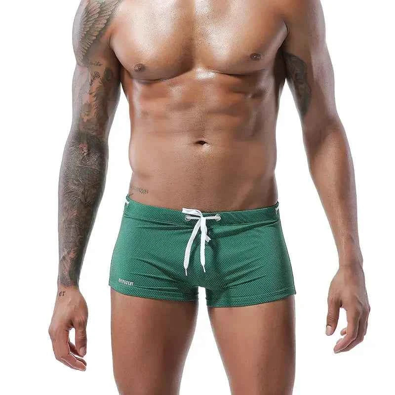 Men's Boxer Briefs Swimwear | Swim Boxers & Jammer Trunks