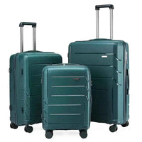 3‑Piece Luggage Set – Trolley Suitcases with TSA Lock & Swivel Wheels - Lifestyle Travel Trading
