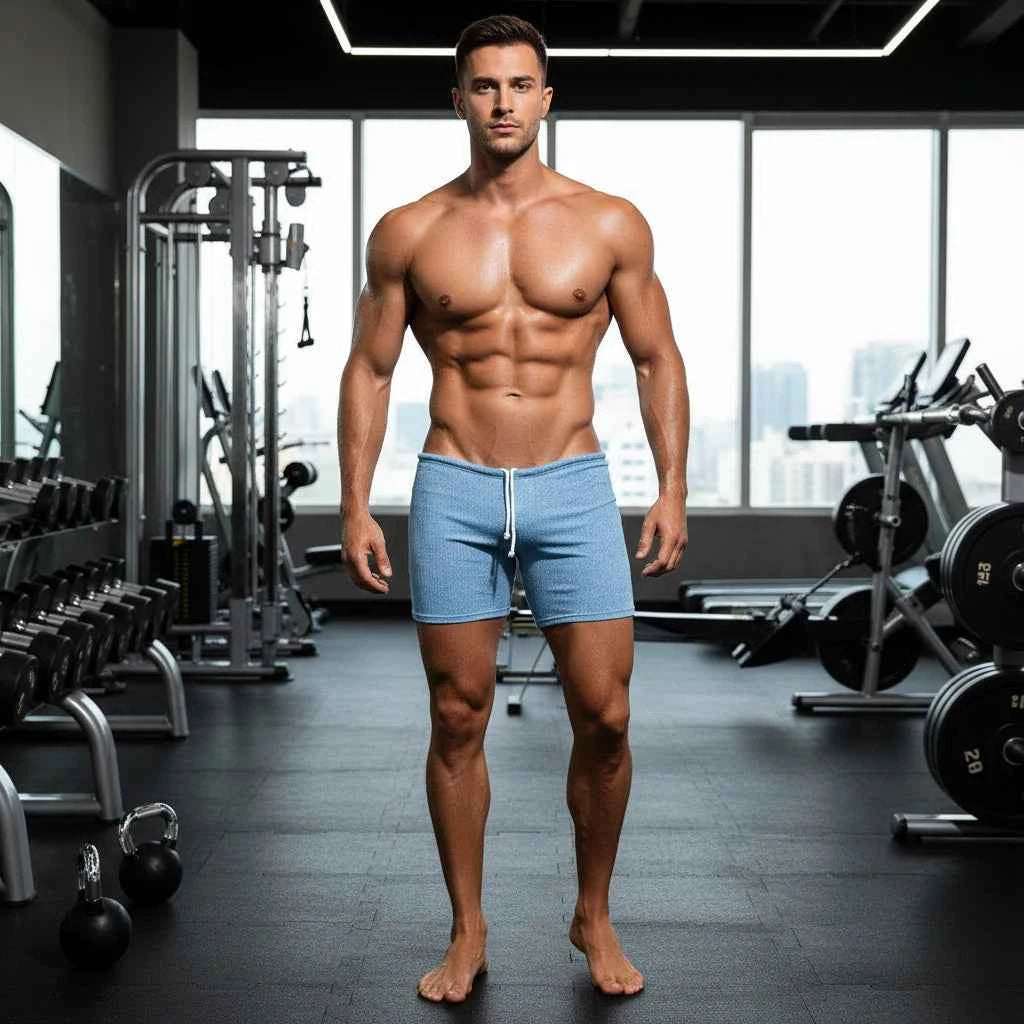 Breathable Drawstring Swim Trunks | Quick‑Dry Board Shorts