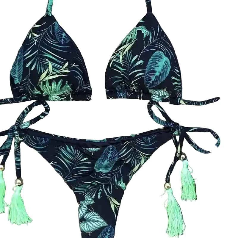 Women's Bikini Swimsuit | Push‑Up Two‑Piece Bathing Suit - Lifestyle Travel Trading