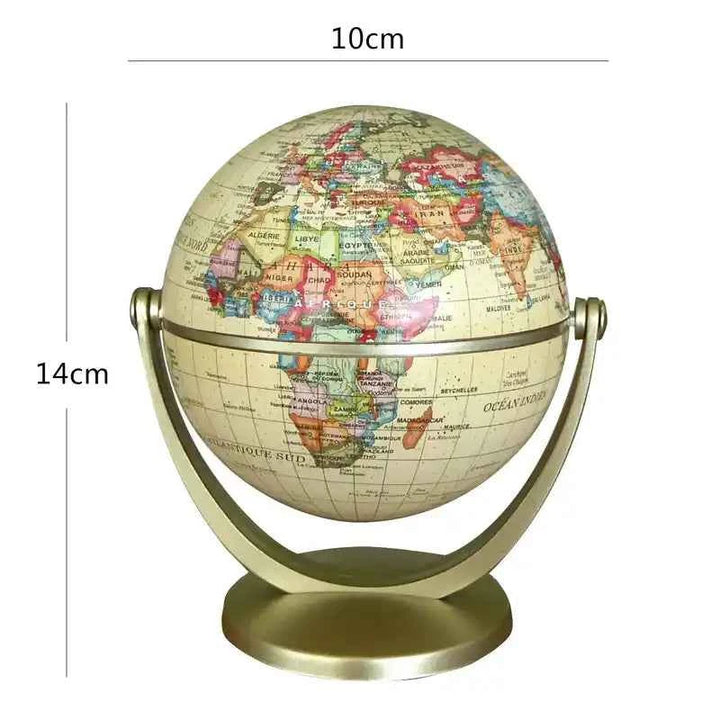 World Globes | Retro Modern Desk Globe for Ultimate Décor - Lifestyle Travel Trading