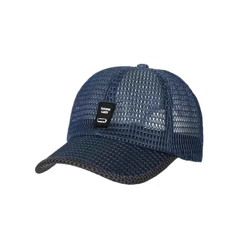 Mesh Baseball Cap – Breathable Snapback Trucker Hat - Lifestyle Travel Trading