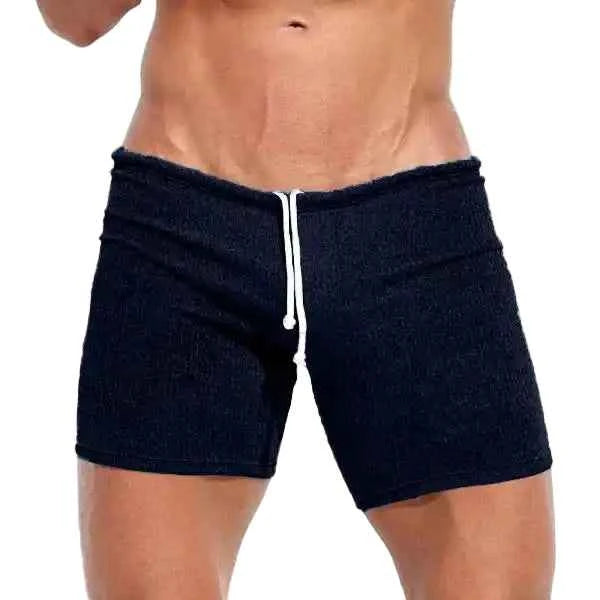 Breathable Drawstring Swim Trunks | Quick‑Dry Board Shorts