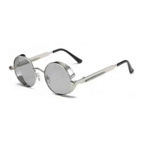 Retro Round Metal Sunglasses – Steampunk‑Style Shades - Lifestyle Travel Trading