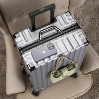 Aluminium Frame Suitcase – Hard‑Shell Luggage with Secure Lock - Lifestyle Travel Trading