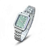 Luxury Women’s Rectangle Watch – Quartz Alloy Band Design - Lifestyle Travel Trading
