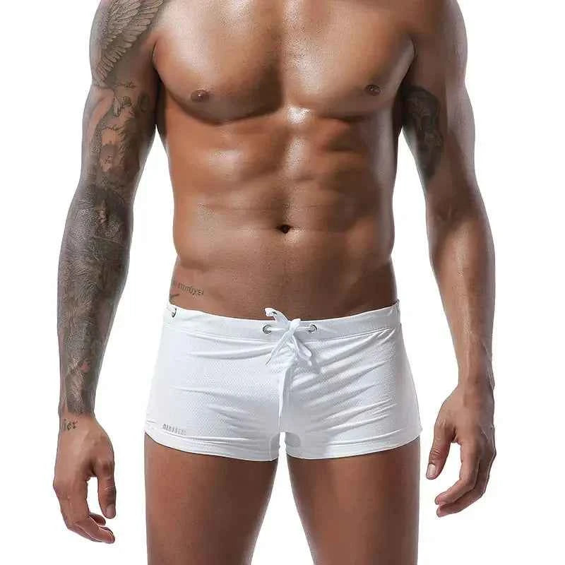 Men's Boxer Briefs Swimwear | Swim Boxers & Jammer Trunks