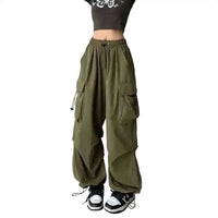 Tooling Pants | Women's Retro Wide-Leg Casual Trousers