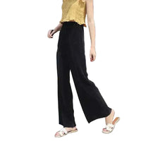 Women's Wide Leg Pants | Ice Silk Summer Trousers