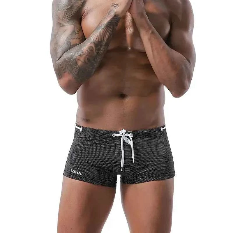 Men's Boxer Briefs Swimwear | Swim Boxers & Jammer Trunks