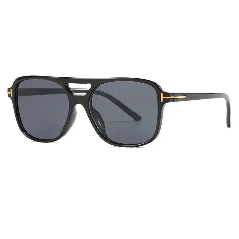 Oversized Sunglasses | Women's Pilot Double Bridge UV400 Sun Glasses Dropified