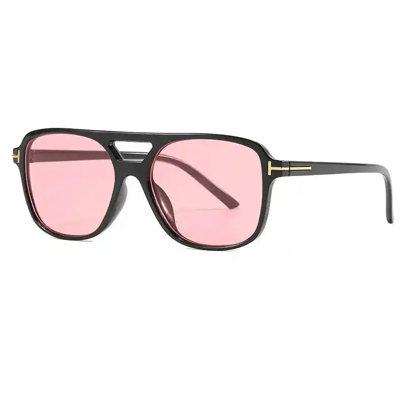 Oversized Sunglasses | Women's Pilot Double Bridge UV400 Sun Glasses Dropified