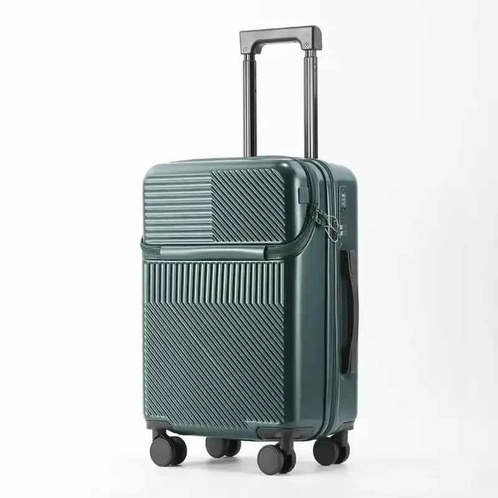 Suitcase with Cup Holder and USB | Lightweight PC Business