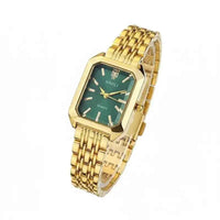 Luxury Women’s Rectangle Watch – Quartz Alloy Band Design - Lifestyle Travel Trading