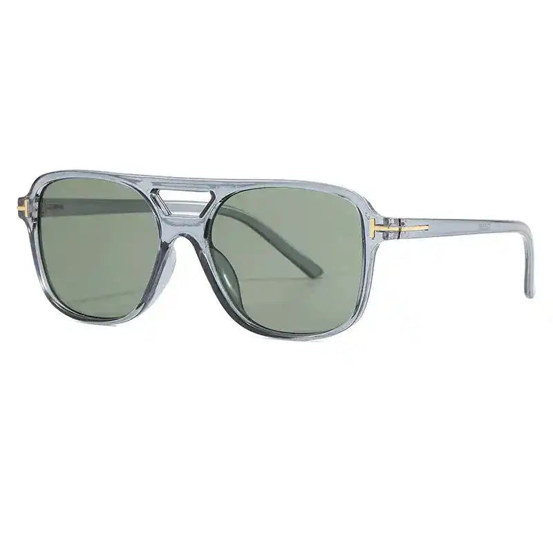 Oversized Sunglasses | Women's Pilot Double Bridge UV400 Sun Glasses Dropified