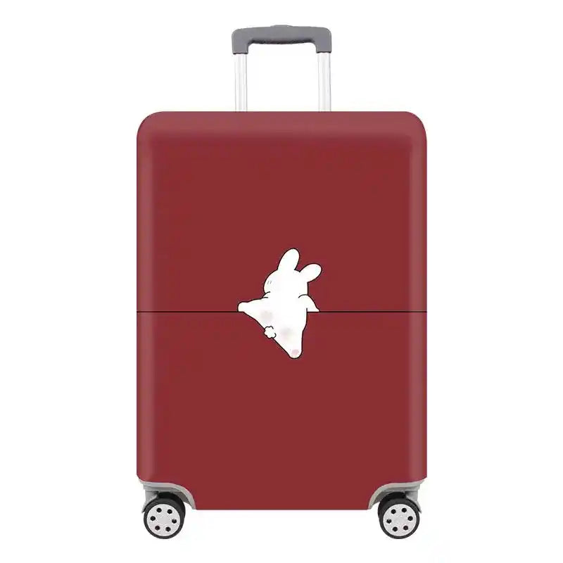 Thick Elastic Animal Prints Luggage Protective Cover Suit for 18-32 Inch Bag Suitcase Covers Trolley Cover Travel Accessories Stone's Store