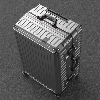 Large Capacity Suitcase Aluminium Frame Carrier 20 28-Inch PC Trolley Case TSA Lock Luggage Travel Bag Wheeled - Lifestyle Travel Trading