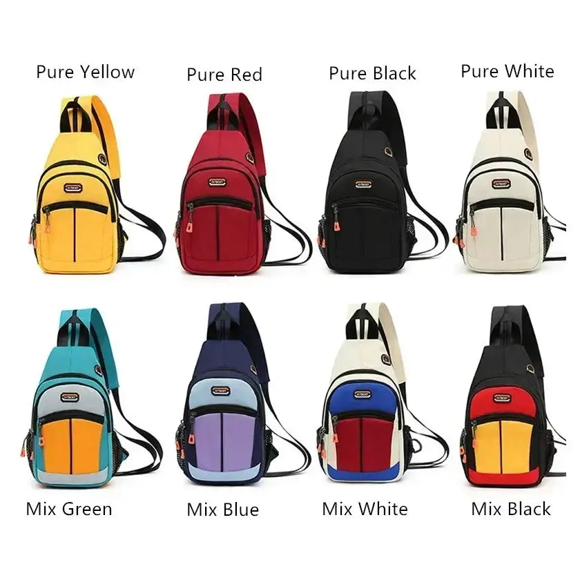 Women’s Mini Backpack - Waterproof Oxford Cloth Crossbody Bag | Stylish Messenger Travel Bag for Sports and Everyday