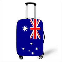 Flag Design Suitcase Cover – Stretch Travel Luggage Protector - Lifestyle Travel Trading