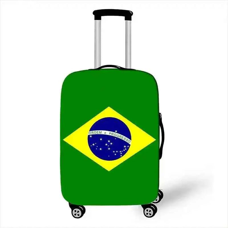 Flag Design Suitcase Cover – Stretch Travel Luggage Protector - Lifestyle Travel Trading