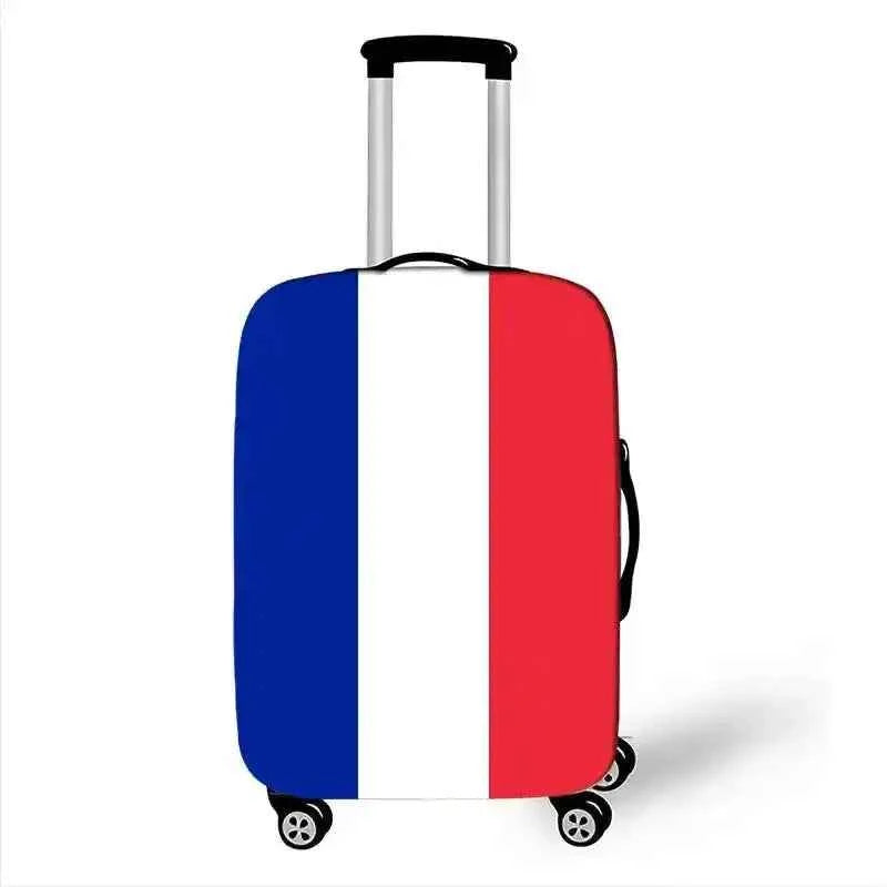 Flag Design Suitcase Cover – Stretch Travel Luggage Protector - Lifestyle Travel Trading
