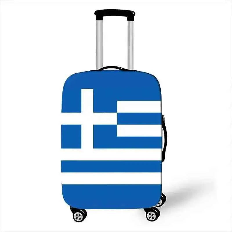 Flag Design Suitcase Cover – Stretch Travel Luggage Protector - Lifestyle Travel Trading