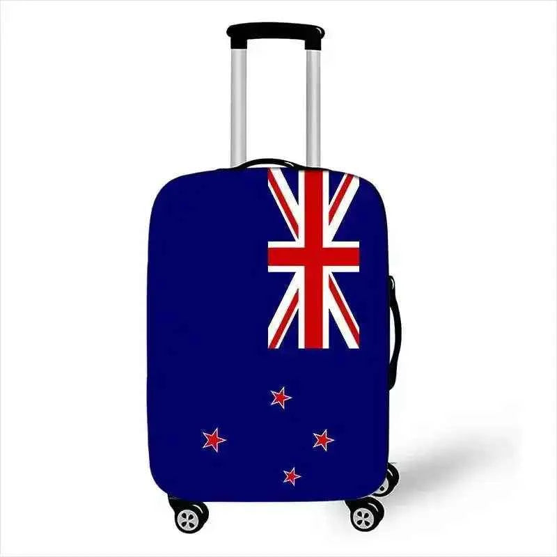 Flag Design Suitcase Cover – Stretch Travel Luggage Protector - Lifestyle Travel Trading