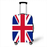 Flag Design Suitcase Cover – Stretch Travel Luggage Protector - Lifestyle Travel Trading