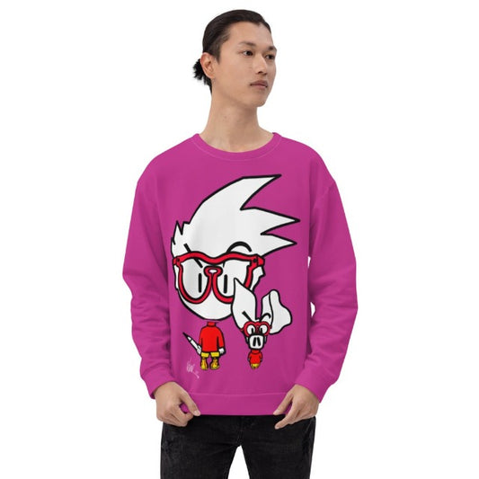 Limited Edition Bebe & Manuka Pink Unisex Sweatshirt