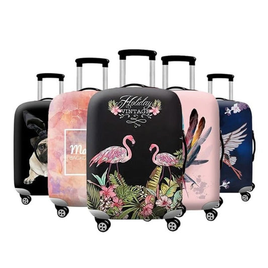 Thick Travel Luggage Protective Covers in various prints - Lifestyle Travel Trading